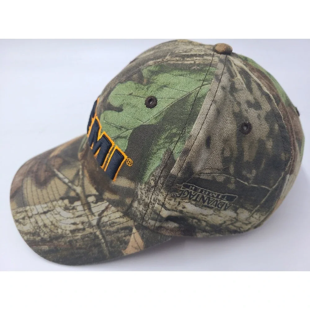 Vintage Dodge Ram Hemi Camo Drew Pearson Marketing Adjustable Hat‎ Cap Men Brown